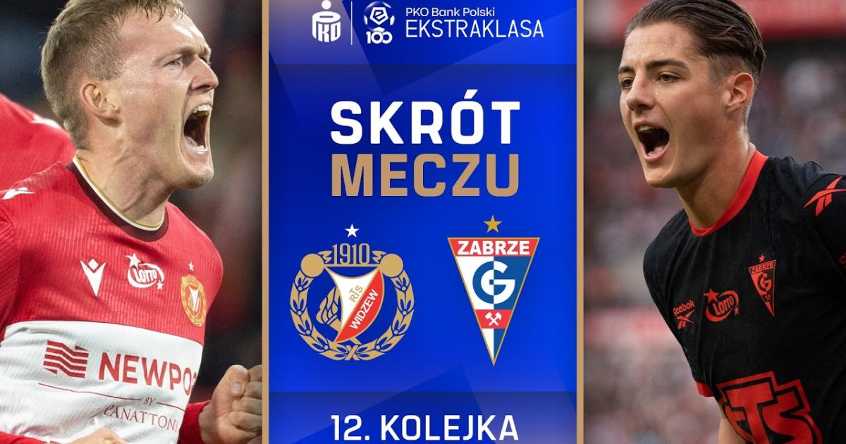 ملخص المباراة Widzew × Gornik Zabrze
