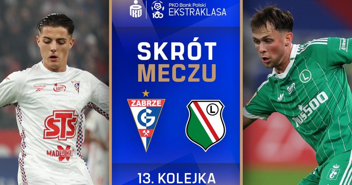 ملخص المباراة Gornik Zabrze × Legia