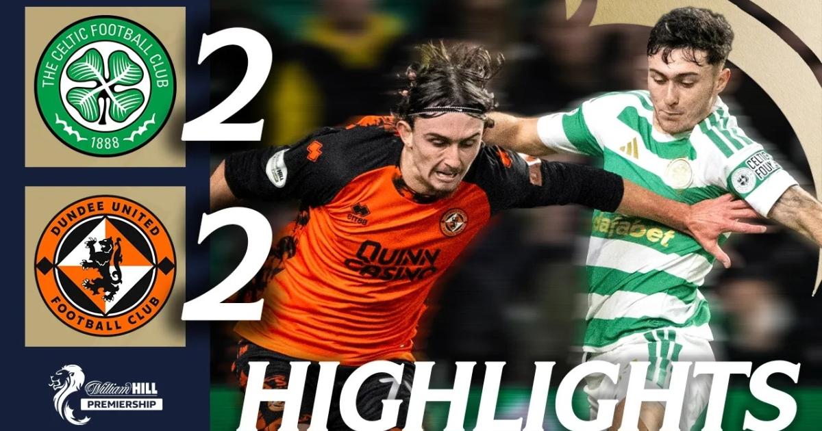 ملخص Celtic - Dundee United