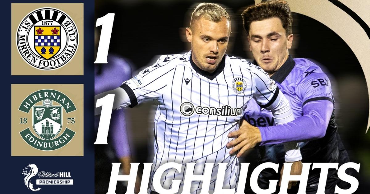 ملخص St. Mirren - Hibernian