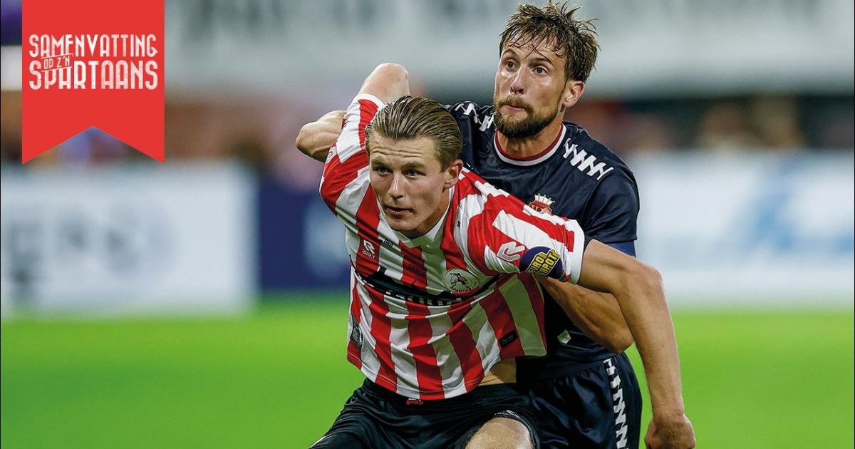 ملخص المباراة Sparta Rotterdam × Willem II