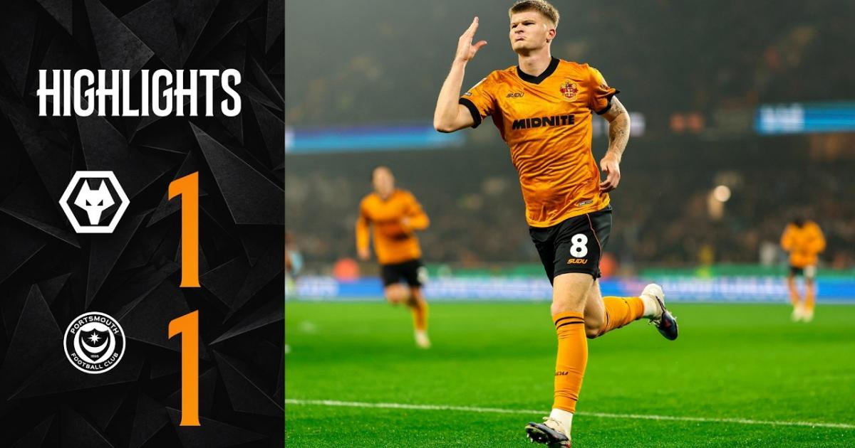 ملخص Wolves - Portsmouth
