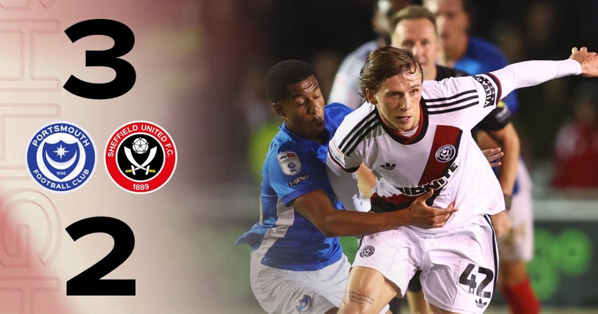 ملخص Portsmouth - Sheffield United