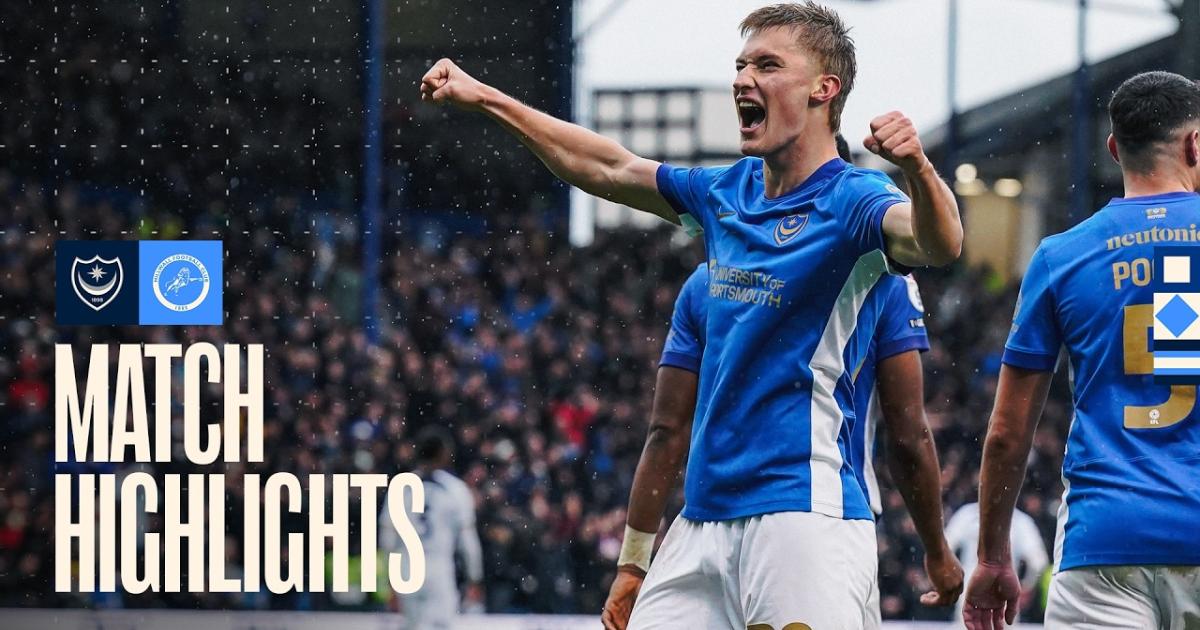 ملخص Portsmouth - Millwall