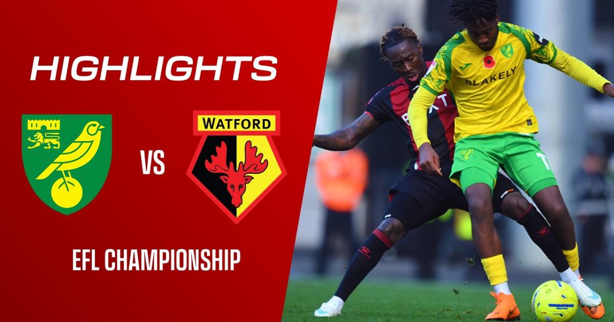 ملخص Norwich City - Watford