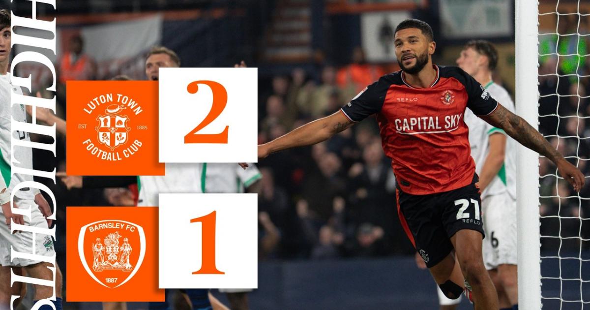 ملخص Luton - Barnsley