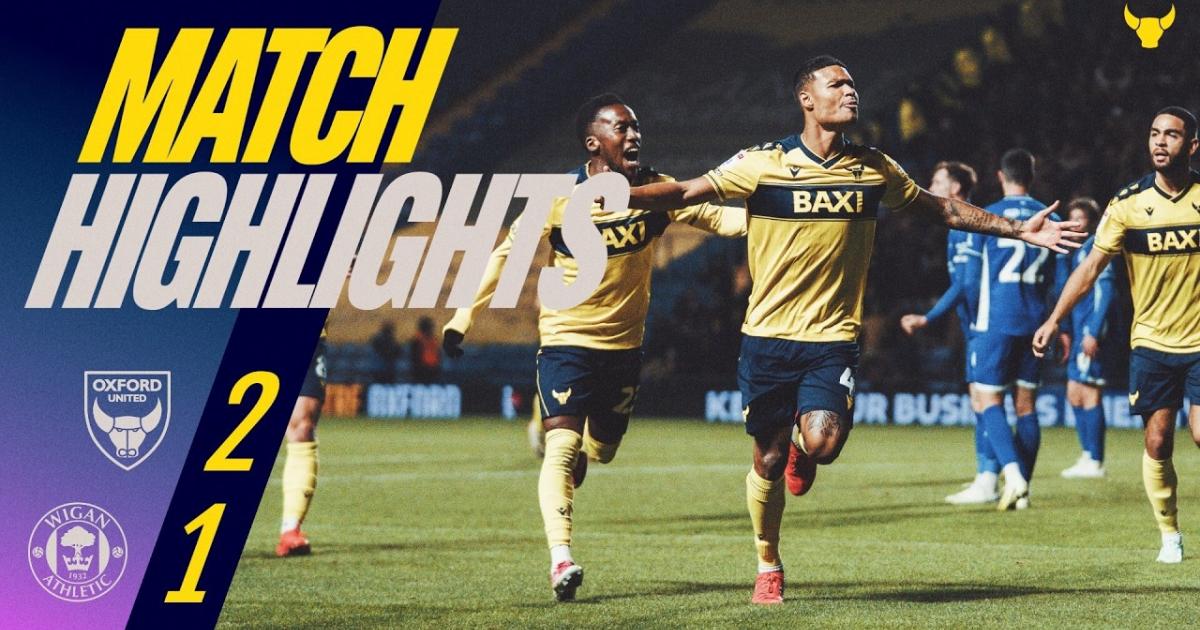 ملخص المباراة أكسفورد يونايتد × Wigan
