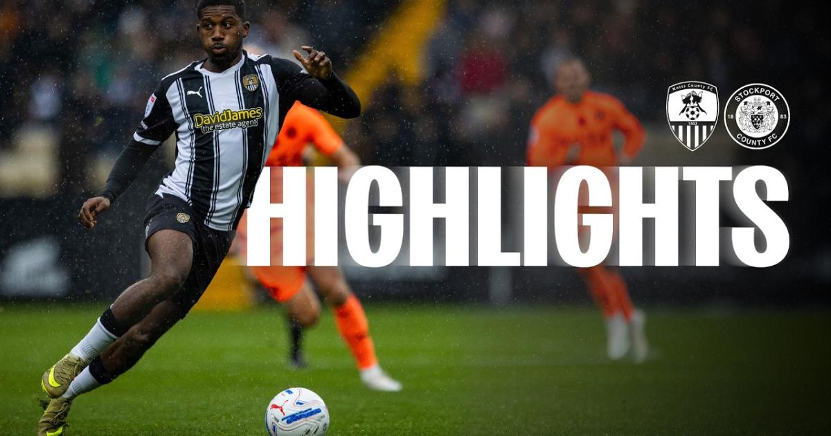 ملخص Notts County - Stockport