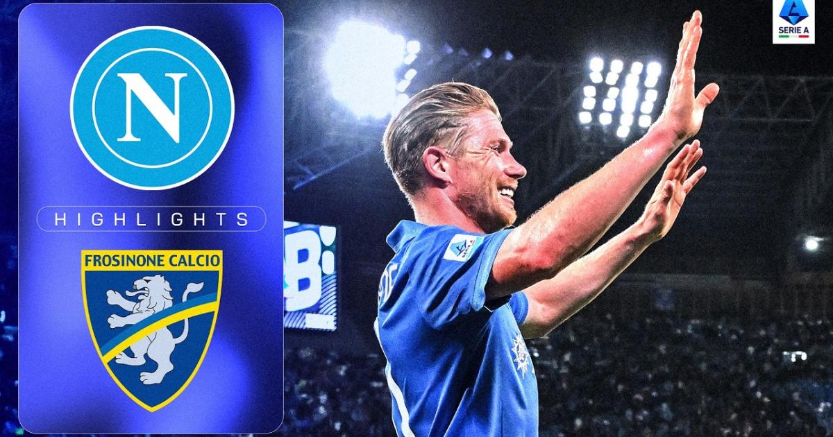 ملخص Napoli - Frosinone