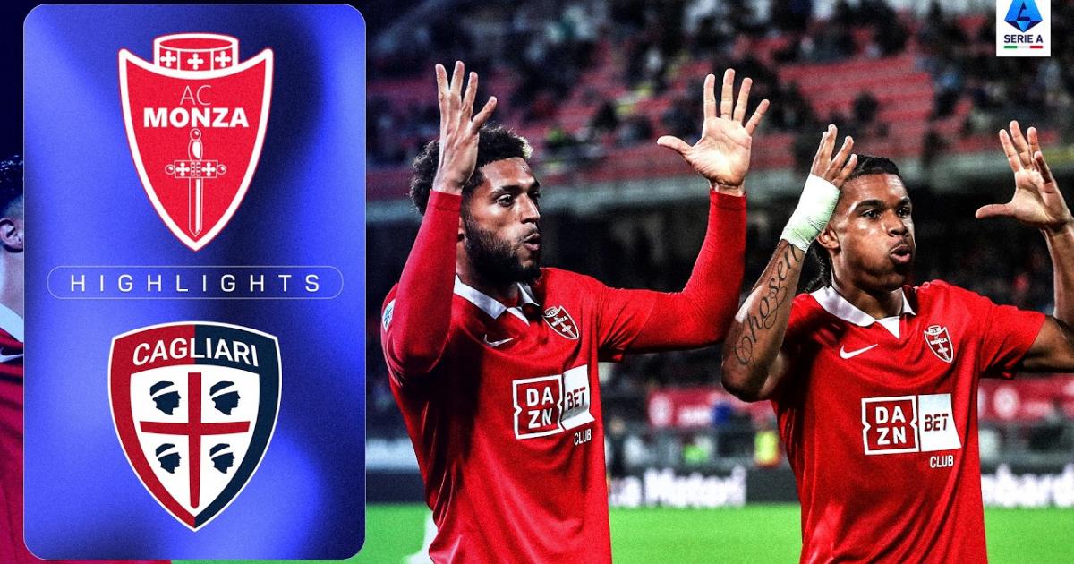 ملخص المباراة Monza × كالياري