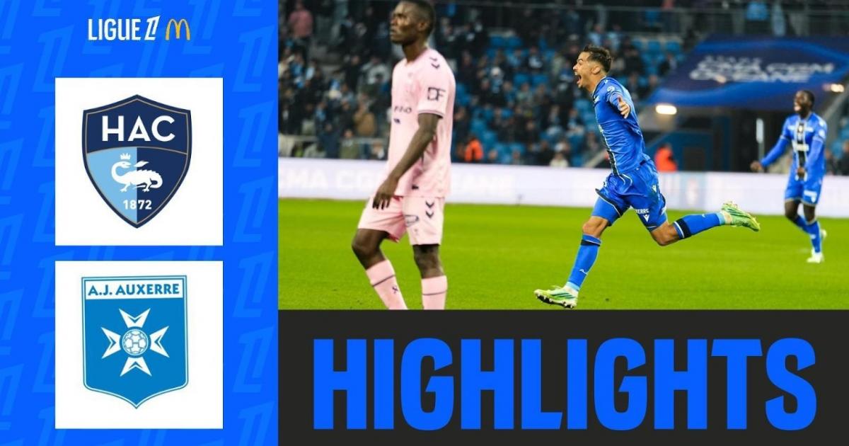 ملخص Le Havre - Auxerre