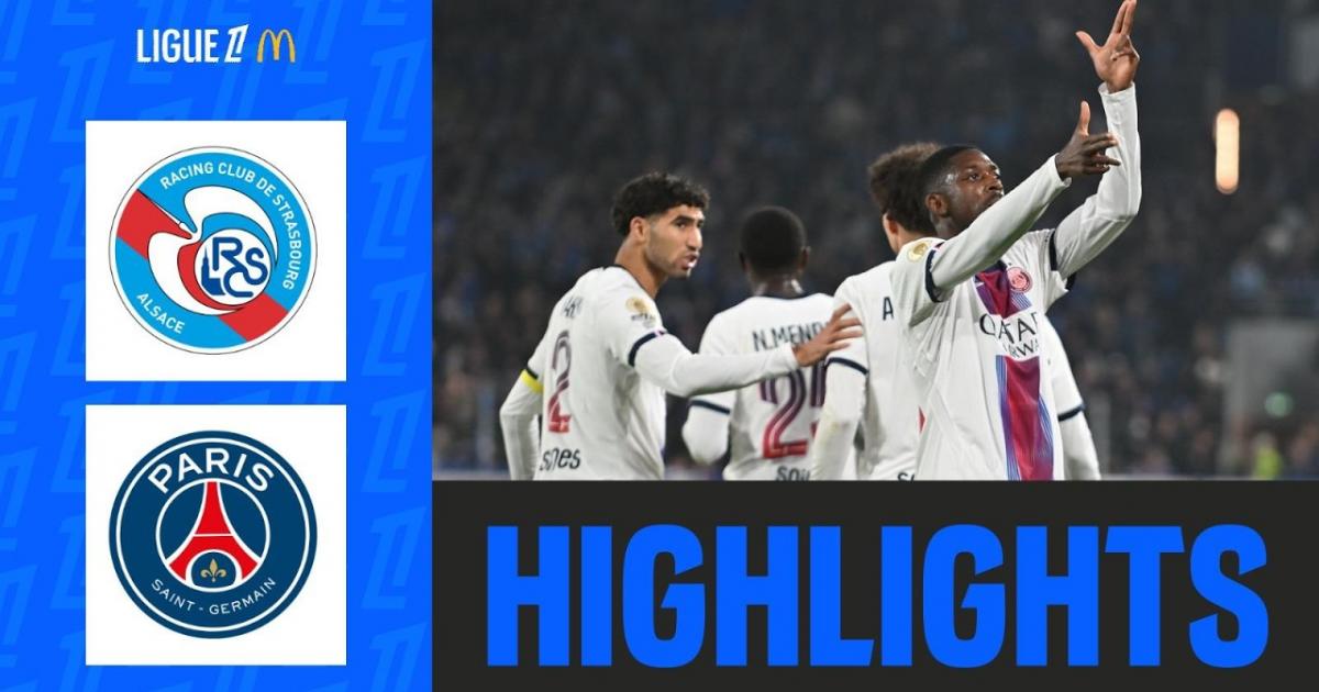 ملخص Strasbourg - PSG