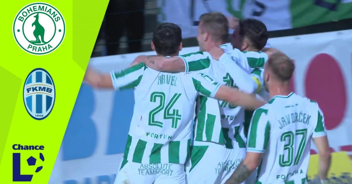 ملخص المباراة بوهيميانز 1905 × Boleslav