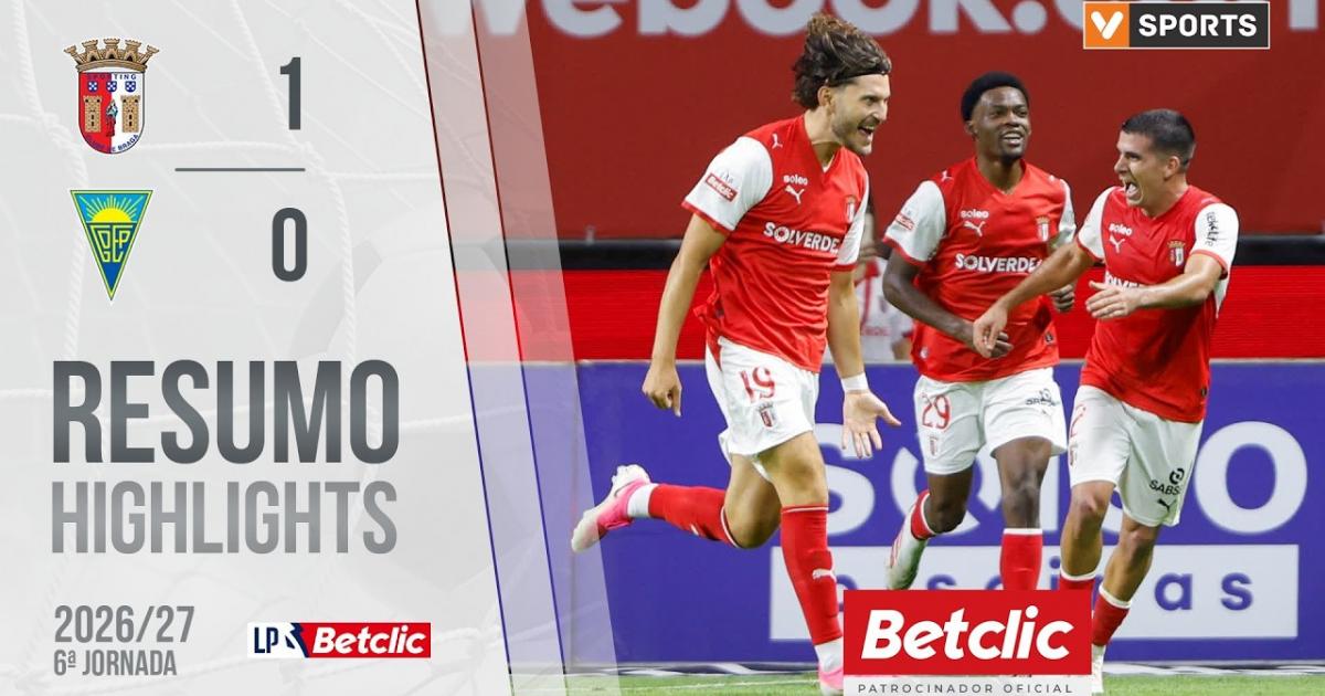 Thumbnail video: Braga - Estoril