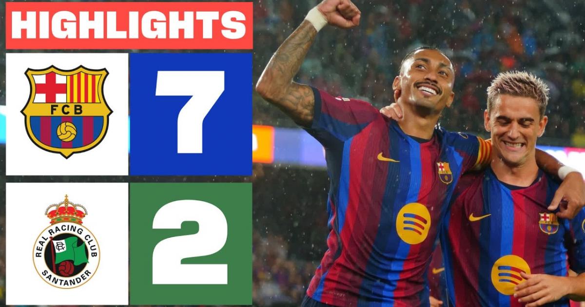 Thumbnail video: Barcelona - Racing Santander