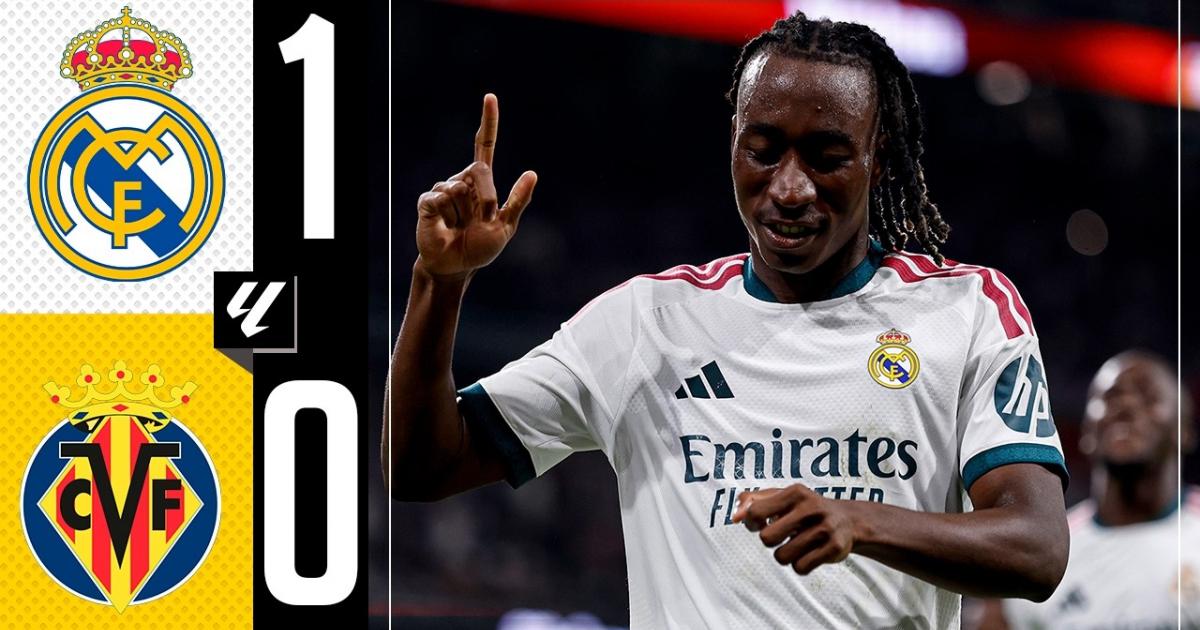 ملخص المباراة ريال مدريد × فياريال