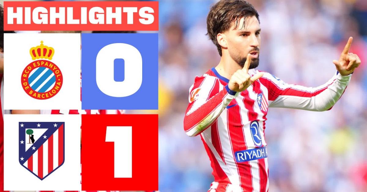 ملخص Espanyol - Atletico Madrid