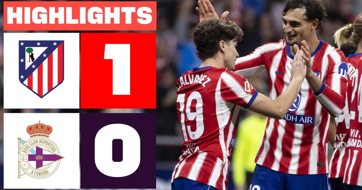 ملخص Atletico Madrid - Deportivo