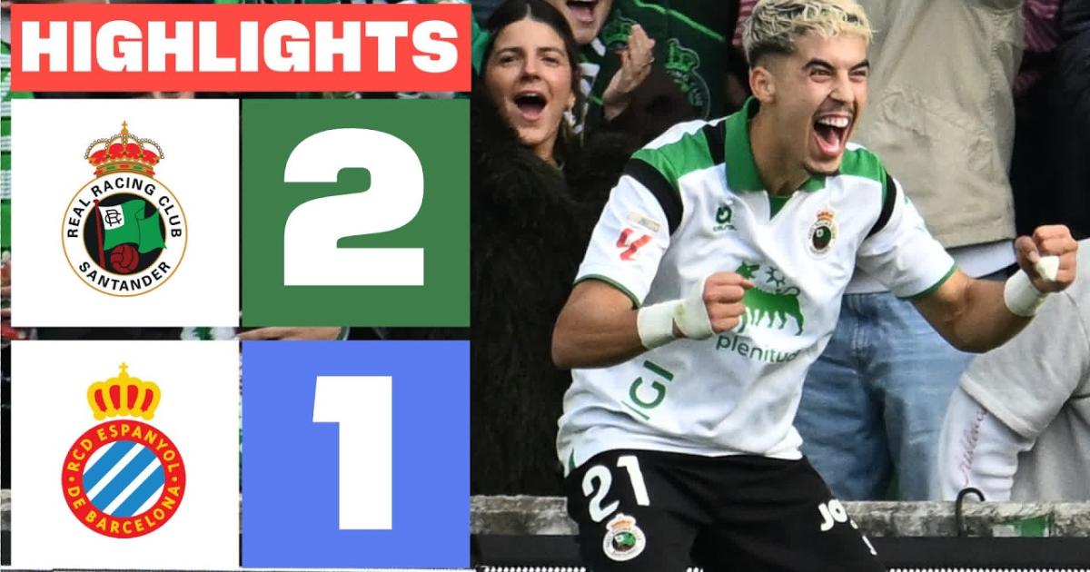 ملخص Racing Santander - Espanyol