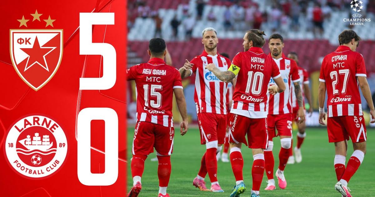 Crvena Zvezda - Larne FC