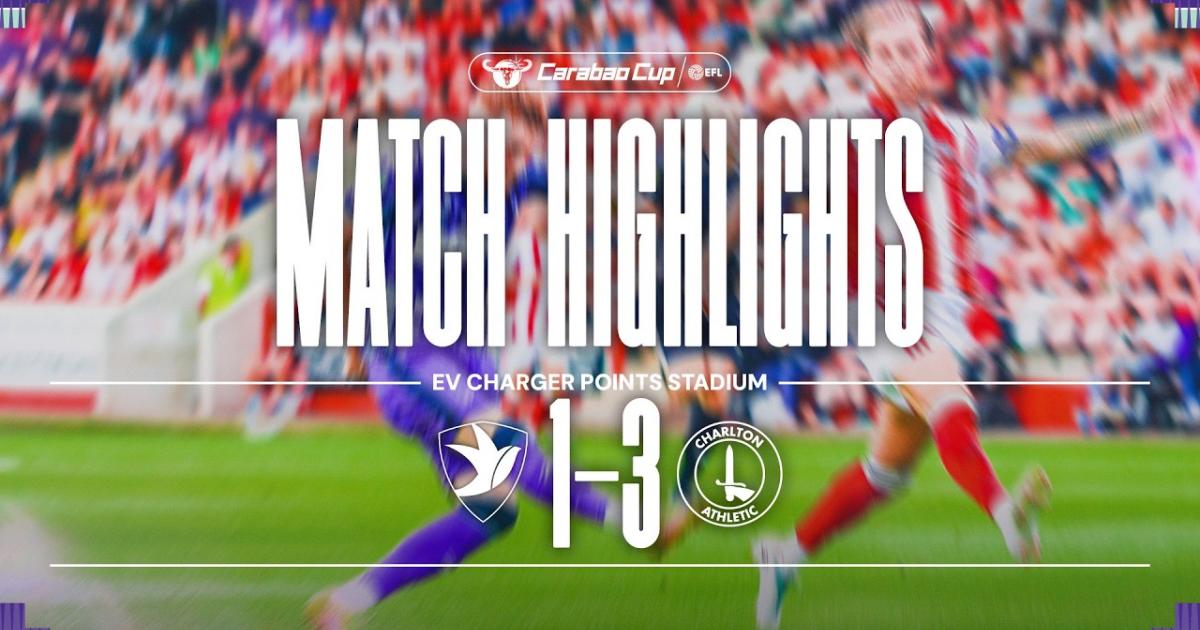 Cheltenham Town - Charlton Athletic