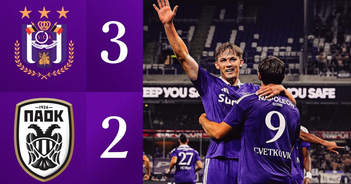 Anderlecht - PAOK