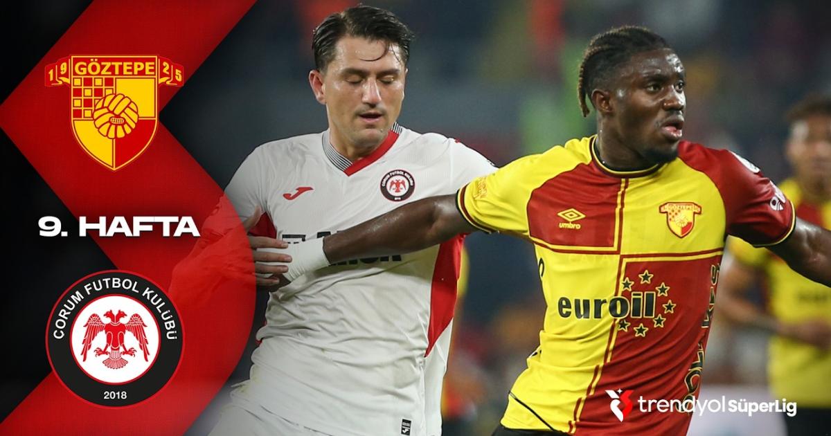 ملخص المباراة Goztepe × Corum Belediyespor