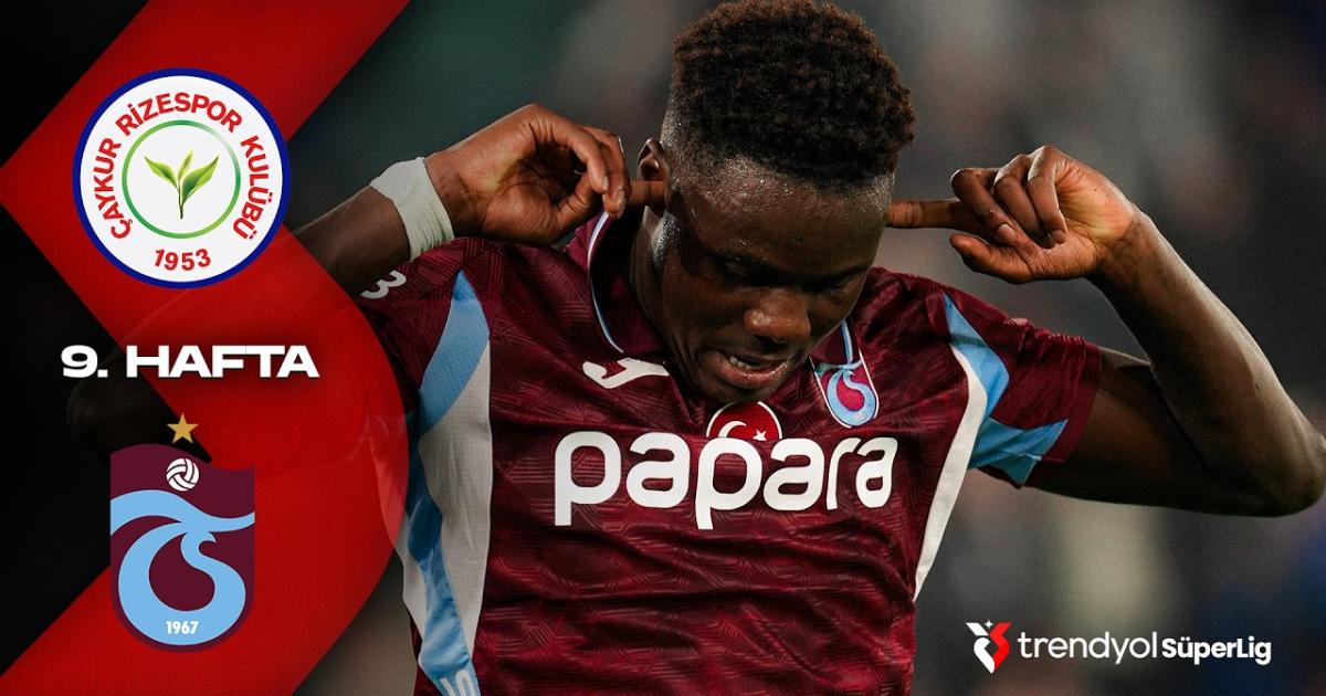 ملخص المباراة Rizespor × طرابزون سبور