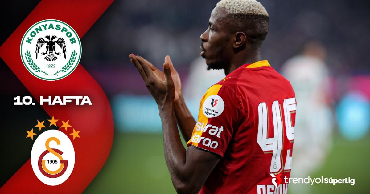 ملخص المباراة Konyaspor × غلطة سراي