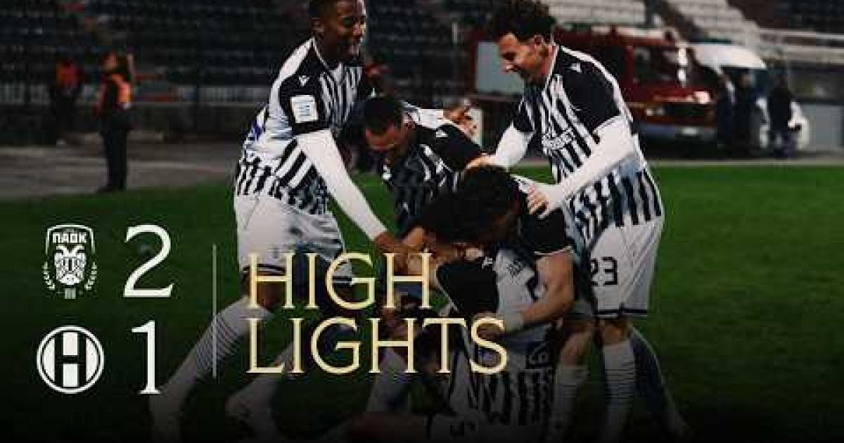 ملخص المباراة باوك × Iraklis