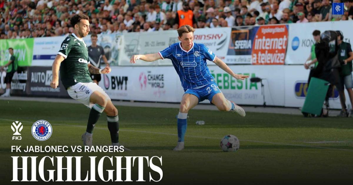 Jablonec - Rangers