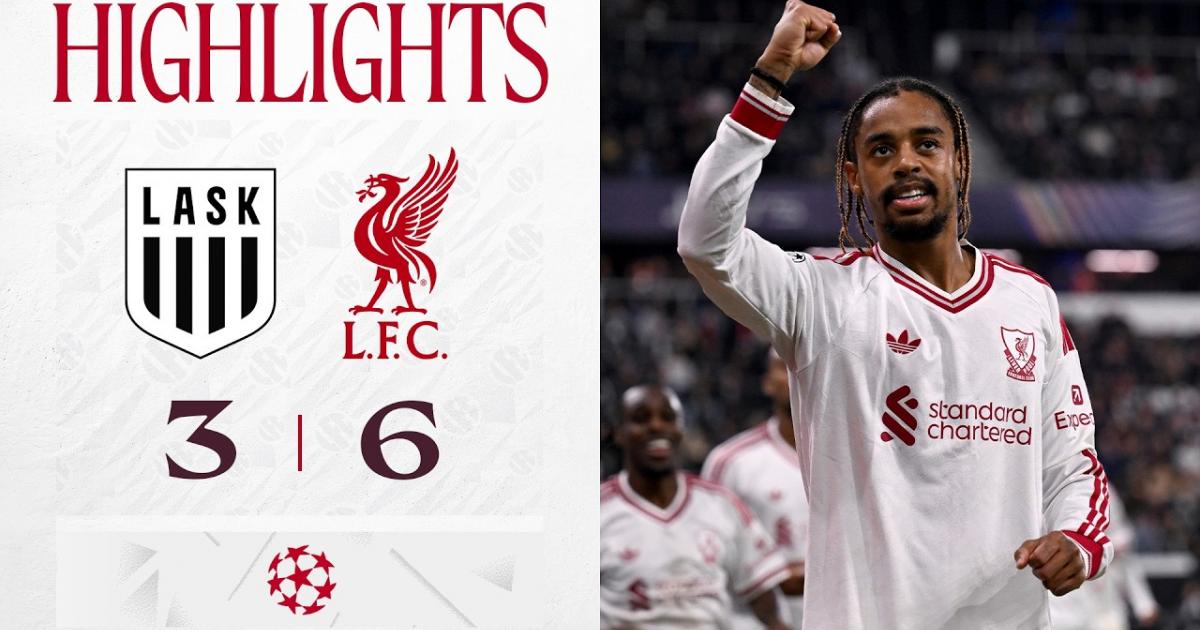 ملخص المباراة لاسك لينتس × ليفربول
