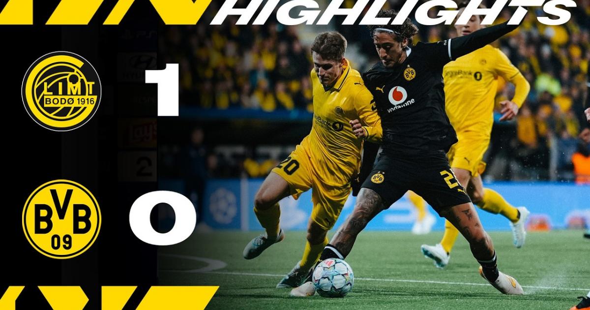 ملخص Bodo-Glimt - Borussia Dortmund