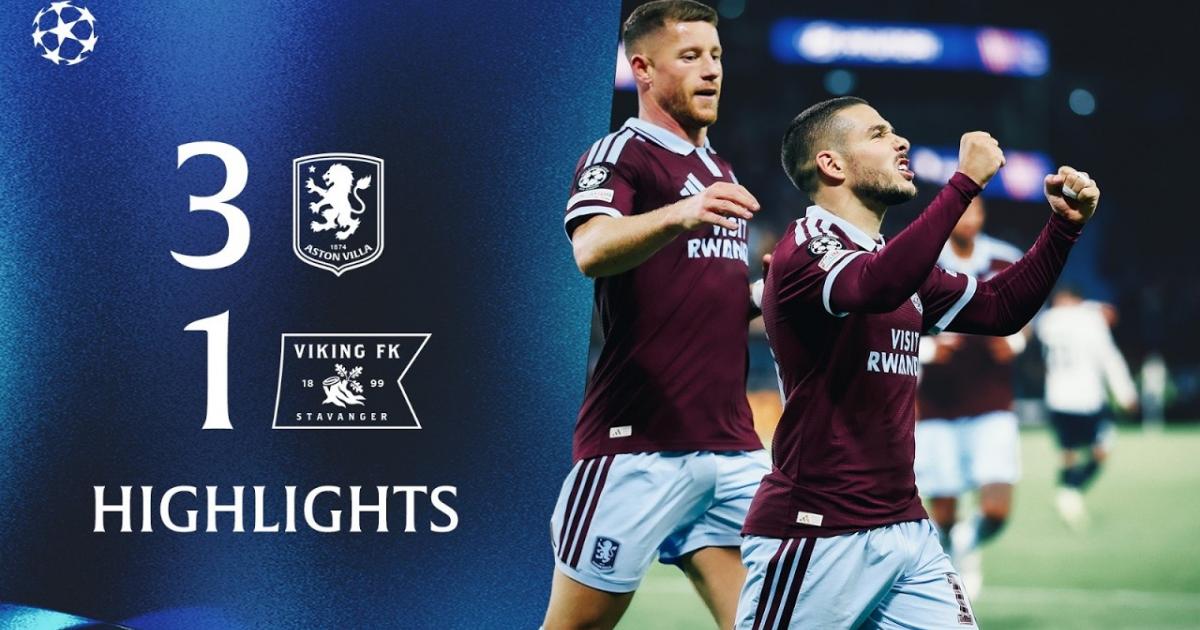 ملخص Aston Villa - Viking FK