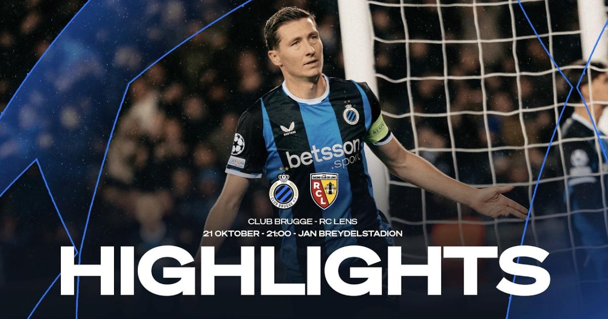 ملخص Club Brugge - Lens