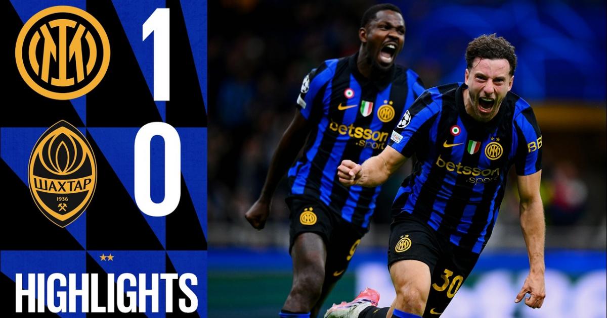 ملخص Inter Milan - Shakhtar D