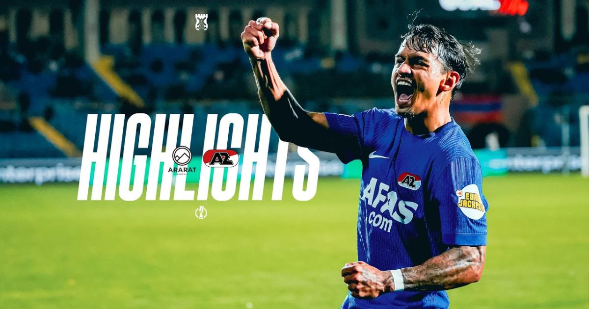 ملخص المباراة أرارات أرمينيا × AZ