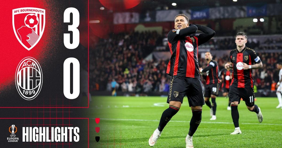 ملخص Bournemouth - AC Milan