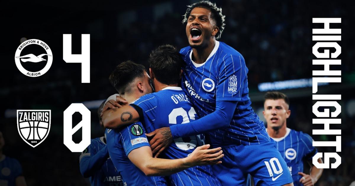 Brighton - Kauno Zalgiris