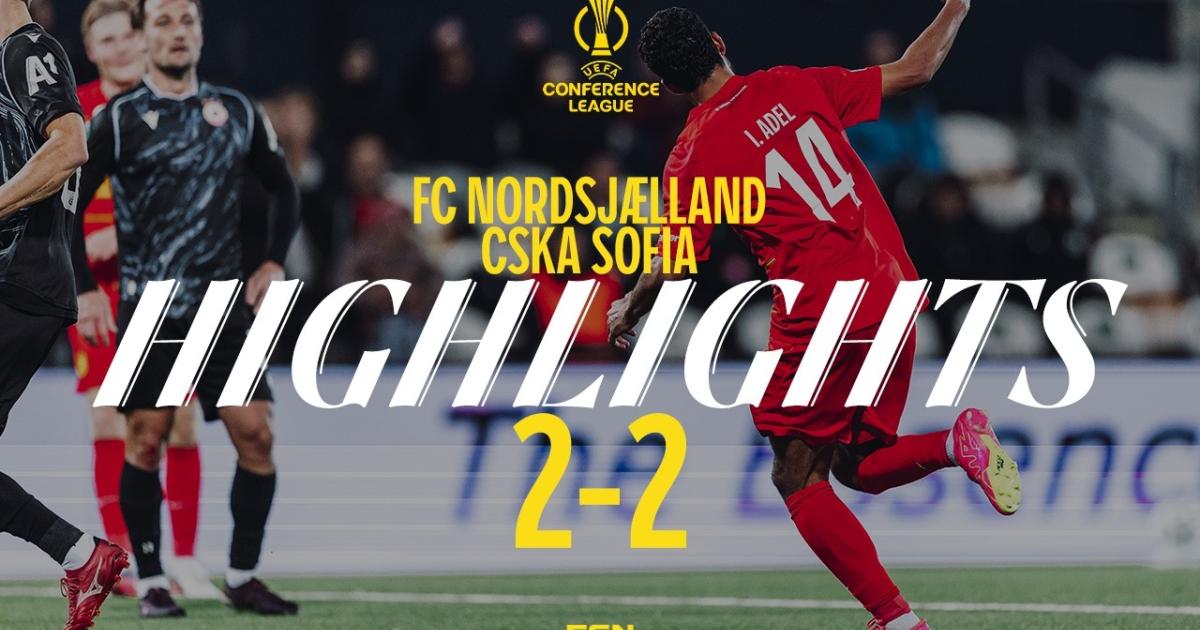 ملخص FC Nordsjaelland - CSKA Sofia