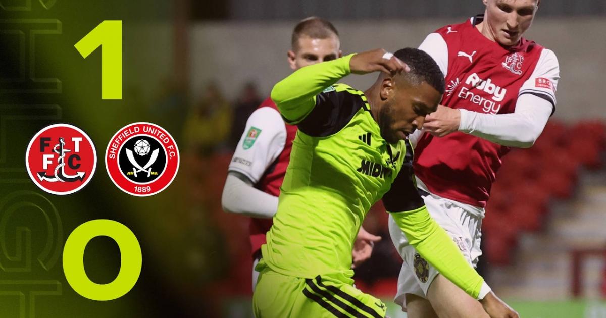 Fleetwood Town - Sheffield United