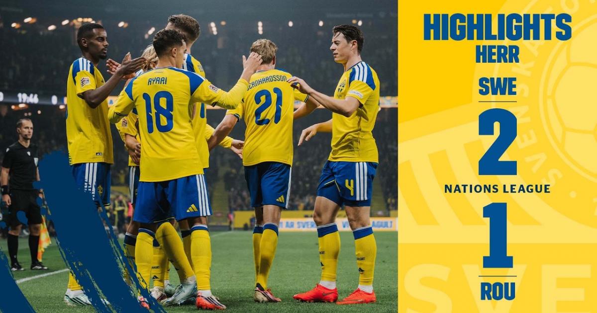 Sweden - Romania