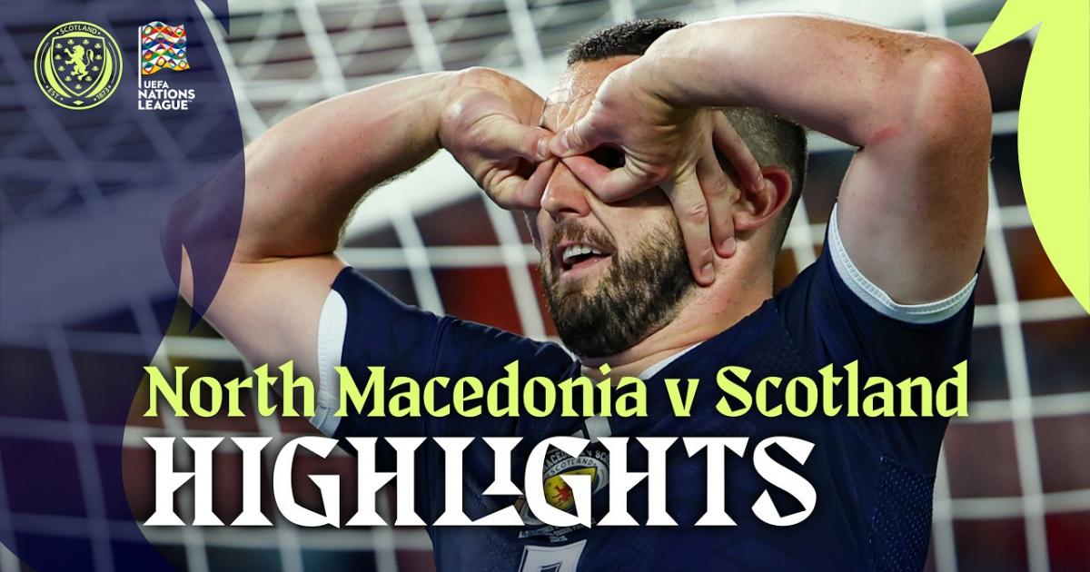 North Macedonia - Scotland