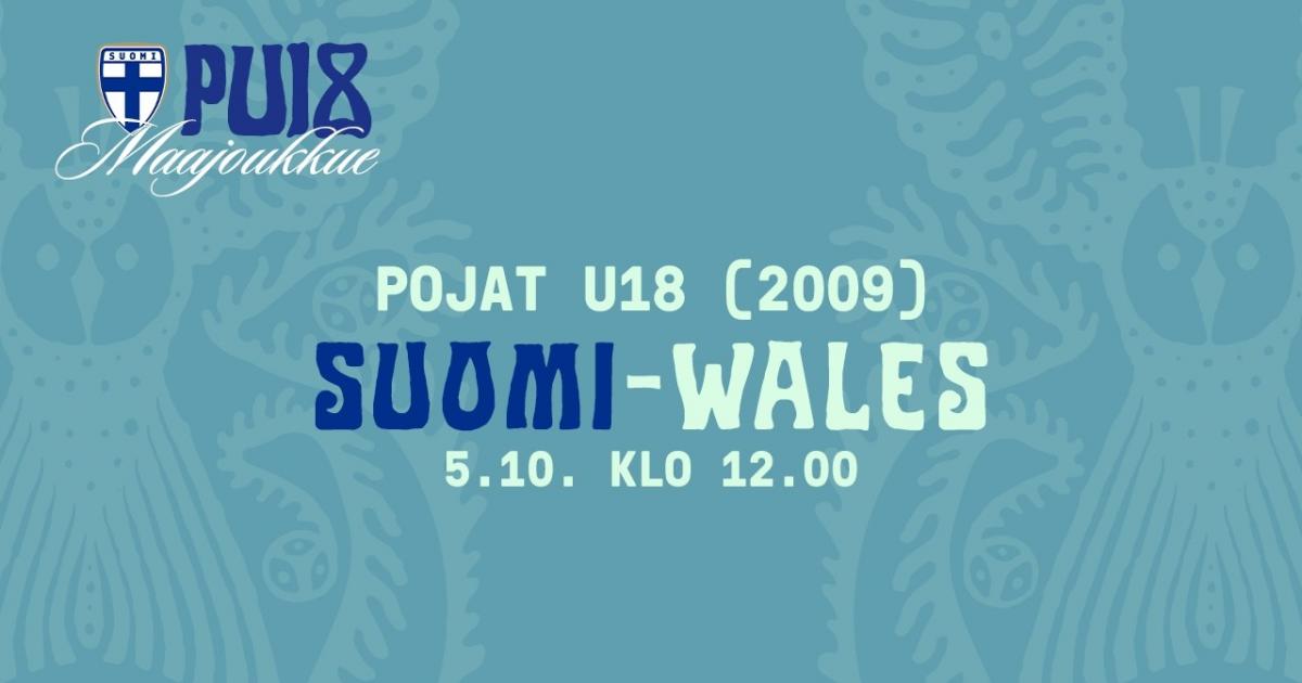 Finland U-18 - Wales U-18