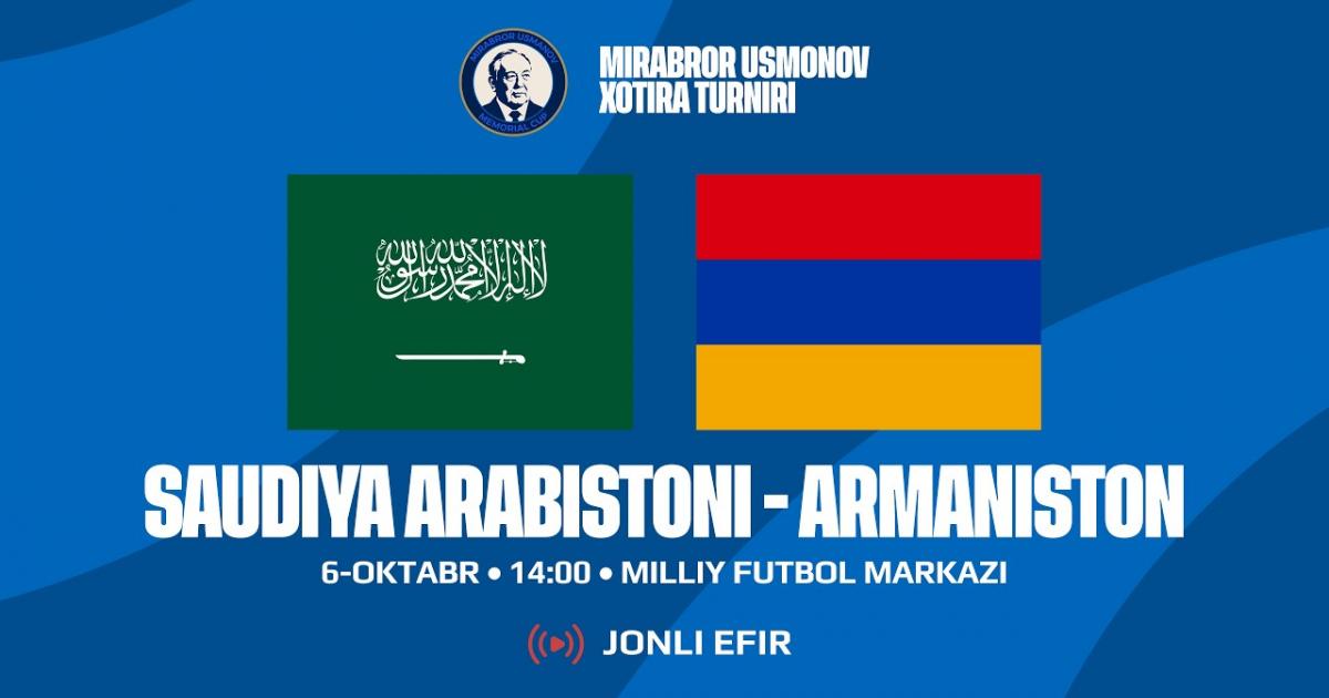 Saudi Arabia U-20 - Armenia U-20