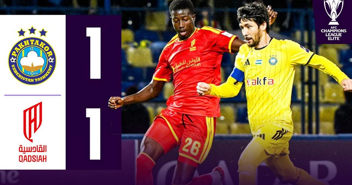 Pakhtakor - Al Quadisiya Khobar