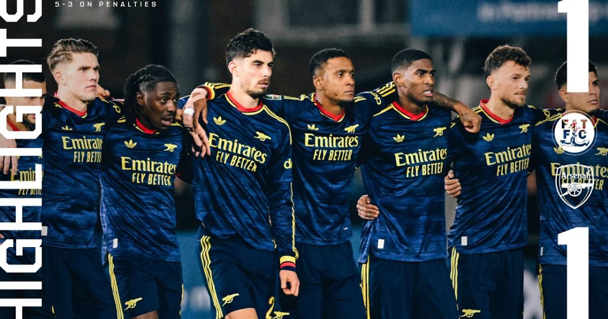 ملخص Fleetwood Town - Arsenal
