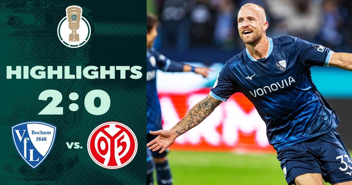 ملخص المباراة Bochum × Mainz
