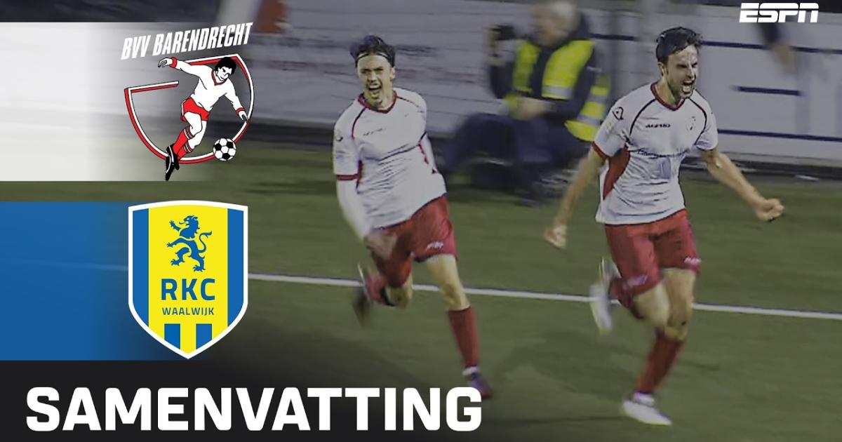 ملخص المباراة Barendrecht × RKC