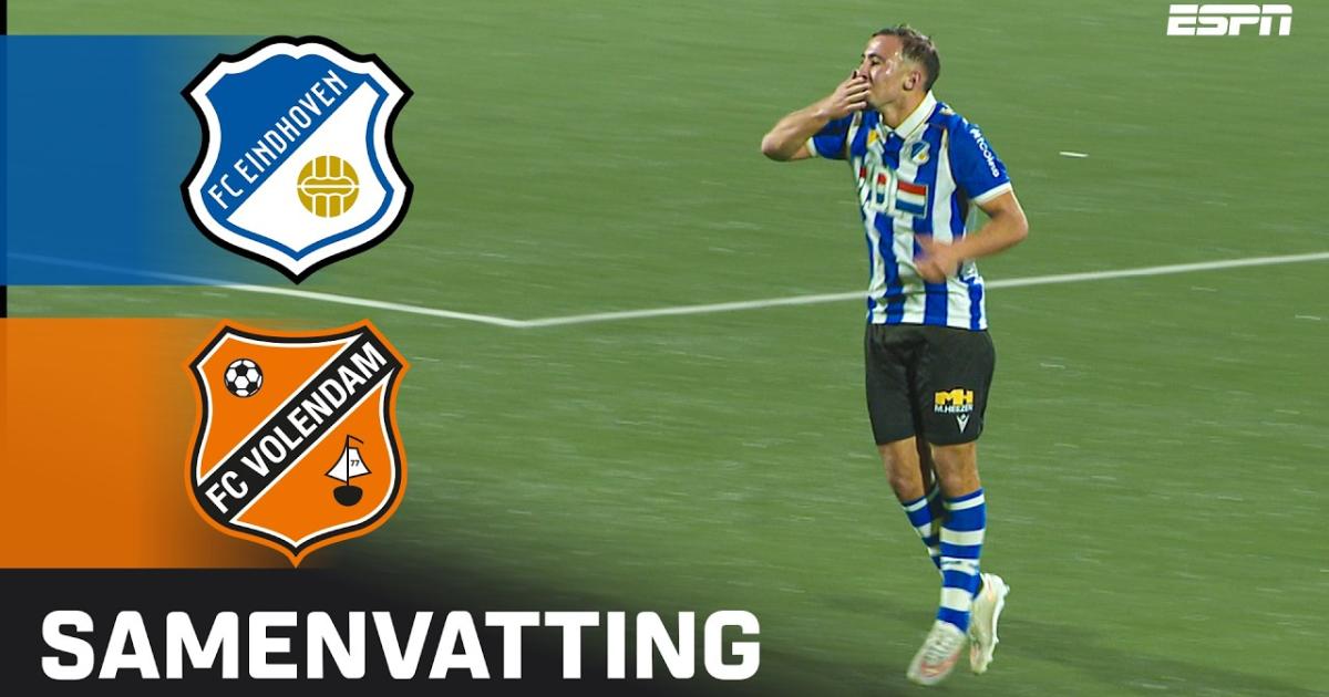 ملخص Eindhoven - Volendam